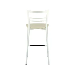 Go Clip Connubia® Tabouret snack contemporain en métal et multiplis bois* Tabouret Snack (assise +/- 65 Cm)|Tabouret De Bar (assise +/- 80 Cm)