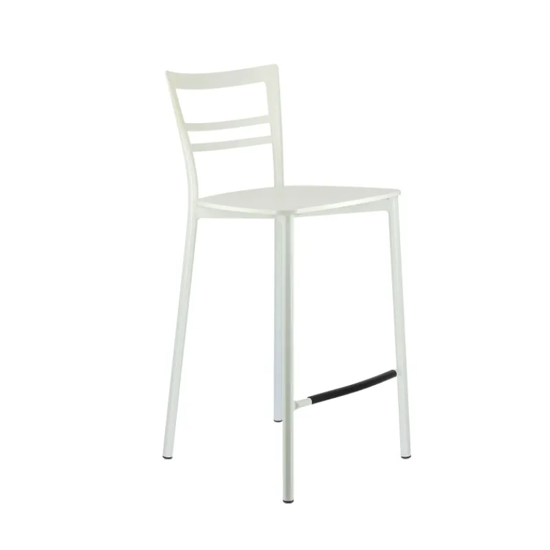 Go Clip Connubia® Tabouret snack contemporain en métal et multiplis bois* Tabouret Snack (assise +/- 65 Cm)|Tabouret De Bar (assise +/- 80 Cm)