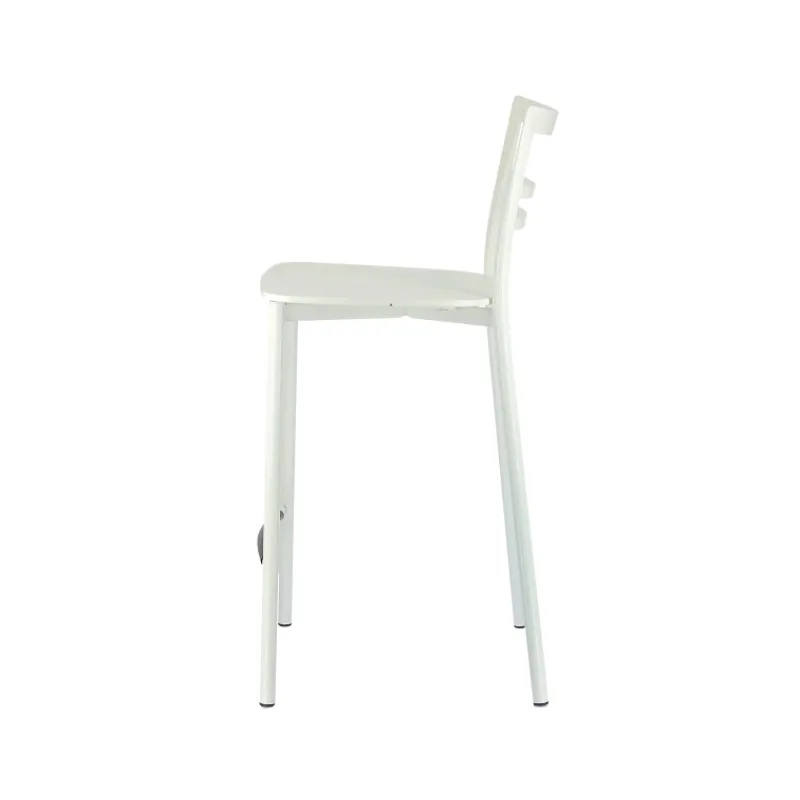 Go Clip Connubia® Tabouret snack contemporain en métal et multiplis bois* Tabouret Snack (assise +/- 65 Cm)|Tabouret De Bar (assise +/- 80 Cm)