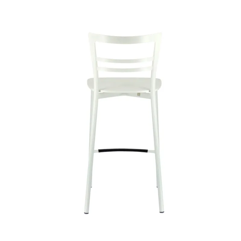 Go Clip Connubia® Tabouret snack contemporain en métal et multiplis bois* Tabouret Snack (assise +/- 65 Cm)|Tabouret De Bar (assise +/- 80 Cm)