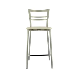 Go Clip Connubia® Tabouret snack contemporain en métal et multiplis bois* Tabouret Snack (assise +/- 65 Cm)|Tabouret De Bar (assise +/- 80 Cm)
