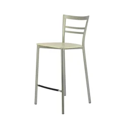 Go Clip Connubia® Tabouret snack contemporain en métal et multiplis bois* Tabouret Snack (assise +/- 65 Cm)|Tabouret De Bar (assise +/- 80 Cm)