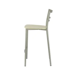 Go Clip Connubia® Tabouret snack contemporain en métal et multiplis bois* Tabouret Snack (assise +/- 65 Cm)|Tabouret De Bar (assise +/- 80 Cm)