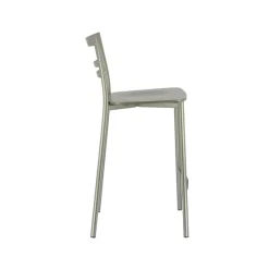 Go Clip Connubia® Tabouret snack contemporain en métal et multiplis bois* Tabouret Snack (assise +/- 65 Cm)|Tabouret De Bar (assise +/- 80 Cm)