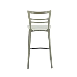 Go Clip Connubia® Tabouret snack contemporain en métal et multiplis bois* Tabouret Snack (assise +/- 65 Cm)|Tabouret De Bar (assise +/- 80 Cm)