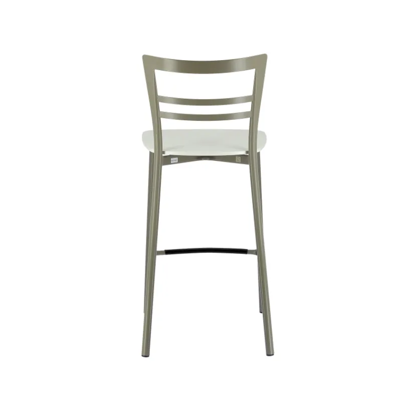 Go Clip Connubia® Tabouret snack contemporain en métal et multiplis bois* Tabouret Snack (assise +/- 65 Cm)|Tabouret De Bar (assise +/- 80 Cm)