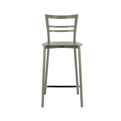 Go Clip Connubia® Tabouret snack contemporain en métal et multiplis bois* Tabouret Snack (assise +/- 65 Cm)|Tabouret De Bar (assise +/- 80 Cm)