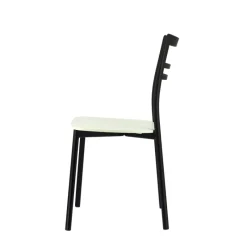 Go Connubia® Chaise contemporaine en métal et assise multiplis bois* Chaise De Cuisine|Chaise De Salle à Manger