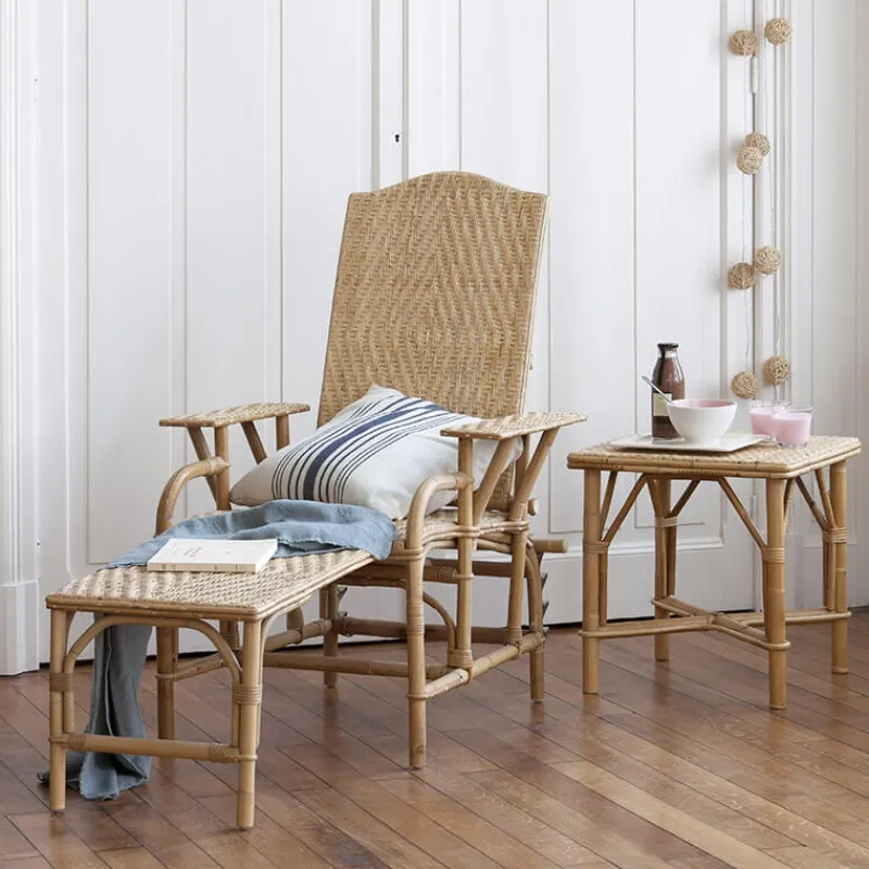 Kok Grand mèreChaise longue en rotin modulable* Chaise Salon|Chaise Pour Chambre