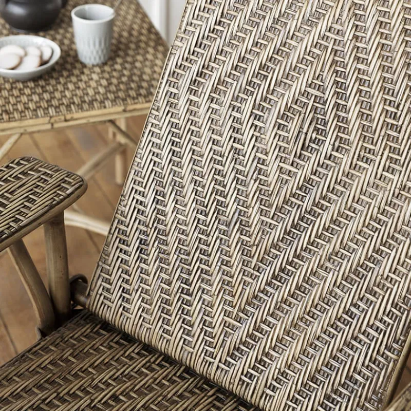 Kok Grand mèreChaise longue en rotin modulable* Chaise Salon|Chaise Pour Chambre