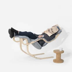 Varier Gravity ® Fauteuil de relaxation en tissu et bois* Chaise De Bureau|Fauteuil De Bureau