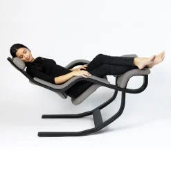Varier Gravity ® Fauteuil de relaxation en tissu et bois* Chaise De Bureau|Fauteuil De Bureau
