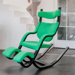 Varier Gravity ® Fauteuil de relaxation en tissu et bois* Chaise De Bureau|Fauteuil De Bureau