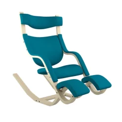 Varier Gravity ® Fauteuil de relaxation en tissu et bois* Chaise De Bureau|Fauteuil De Bureau