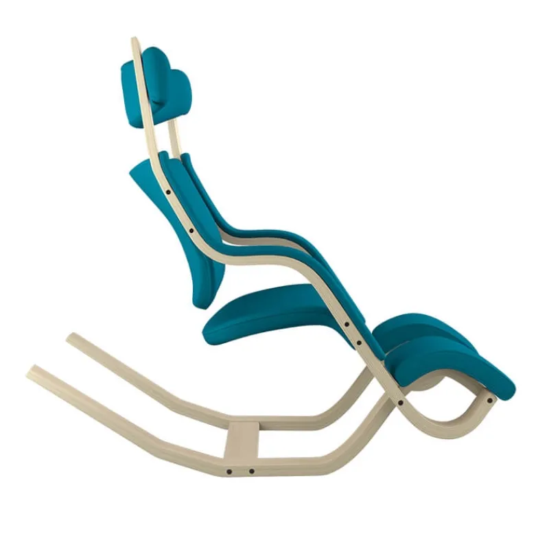 Varier Gravity ® Fauteuil de relaxation en tissu et bois* Chaise De Bureau|Fauteuil De Bureau