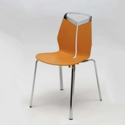 Dexo Gripp Chaise design coque polypropylène pieds en métal* Chaise De Cuisine|Chaise De Salle à Manger