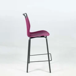 Dexo Gripp Tabouret snack design coque polypropylène pieds en métal* Tabouret Snack (assise +/- 65 Cm)|Tabouret De Bar (assise +/- 80 Cm)