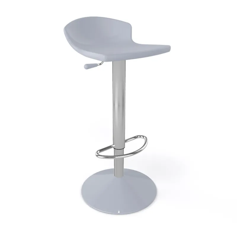 Guliver Tabouret italien réglable en hauteur et pivotant en technopolymère et métal chromé* Tabouret Snack (assise +/- 65 Cm)|Tabouret De Bar (assise +/- 80 Cm)