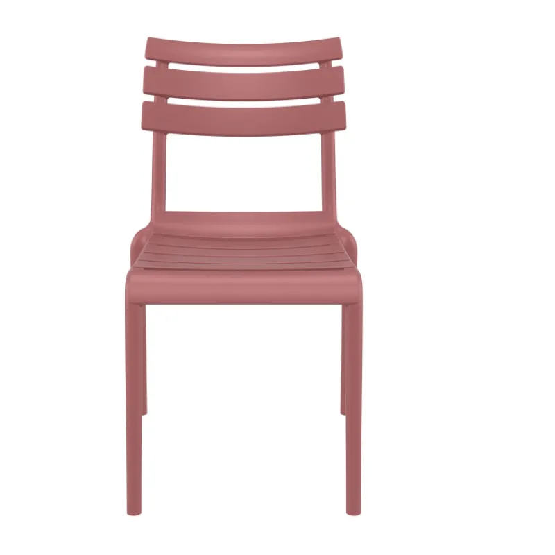 Helen Chaise de jardin moderne empilable en polypropylène* Chaise De Jardin