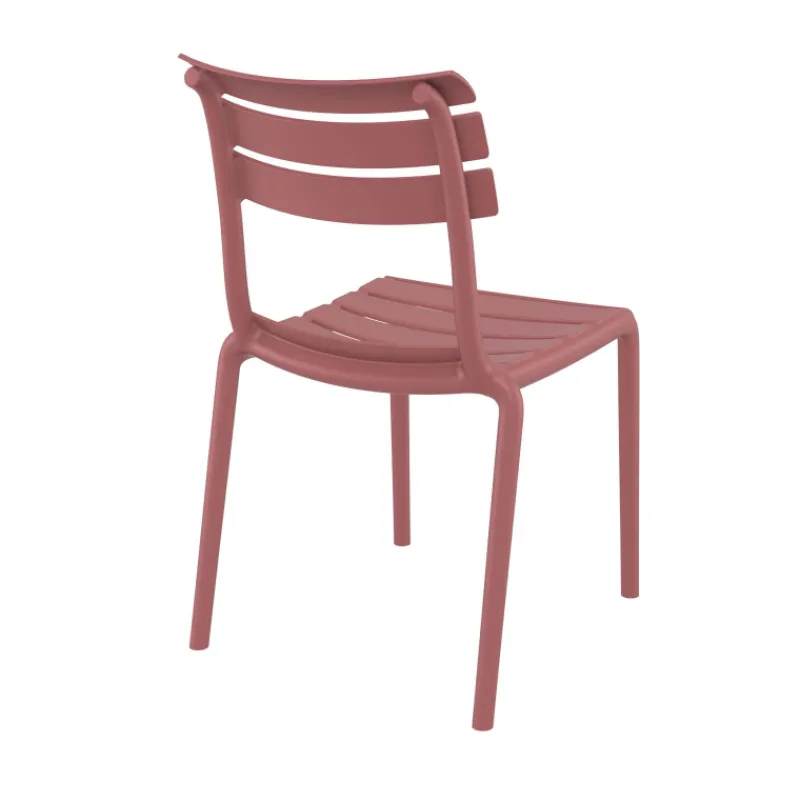 Helen Chaise de jardin moderne empilable en polypropylène* Chaise De Jardin