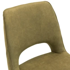 Hortense Chaise confortable en tissu avec pieds en métal* Chaise De Salle à Manger|Chaise De Bureau