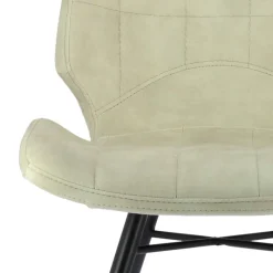 IbérisChaise design vintage rembourrée en velours* Chaise De Salle à Manger|Chaise Salon