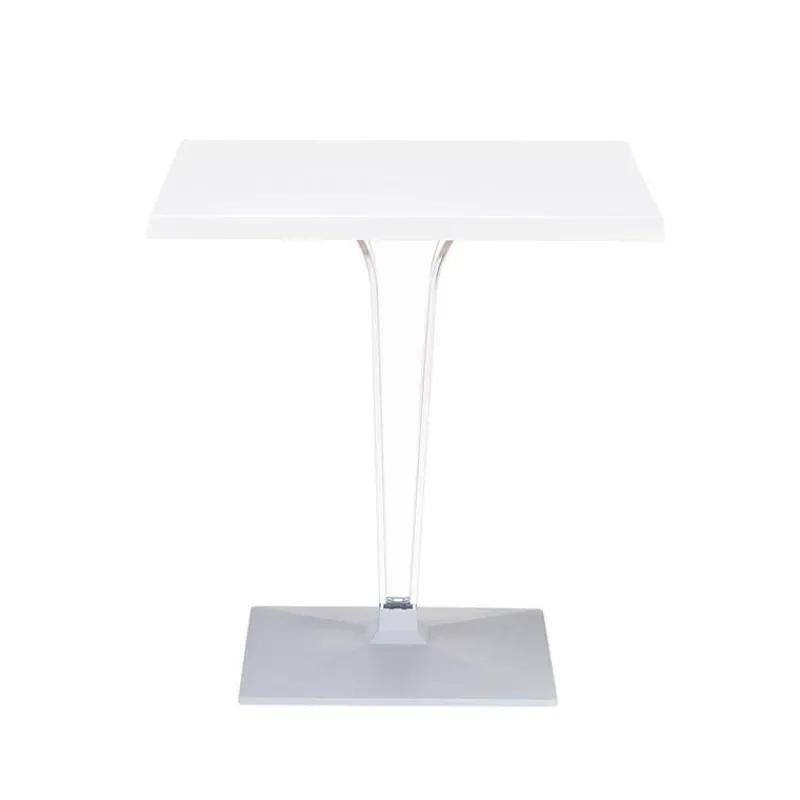 Ice Table carrée en polycarbonate et stratifié* Table De Cuisine|Table Pour Petit Espace