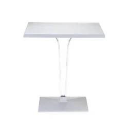 Ice Table carrée en polycarbonate et stratifié* Table De Cuisine|Table Pour Petit Espace