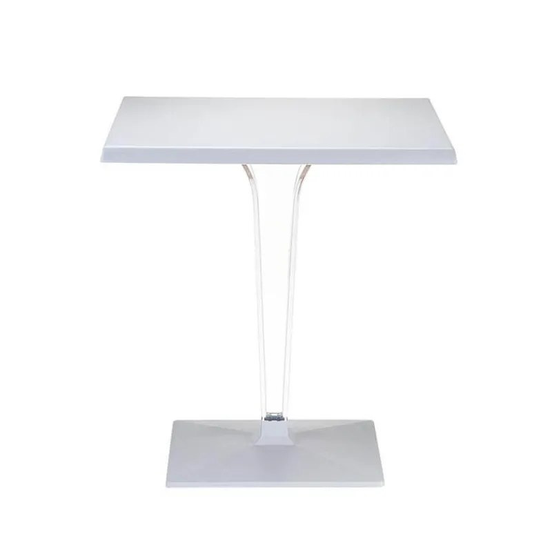 Ice Table carrée en polycarbonate et stratifié* Table De Cuisine|Table Pour Petit Espace