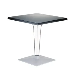 Ice Table carrée en polycarbonate et stratifié* Table De Cuisine|Table Pour Petit Espace