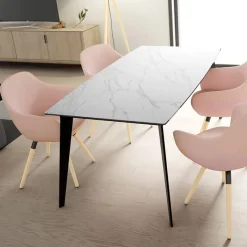 Cancio Infiné Table de salle à manger en céramique extensible* Table De Salle à Manger