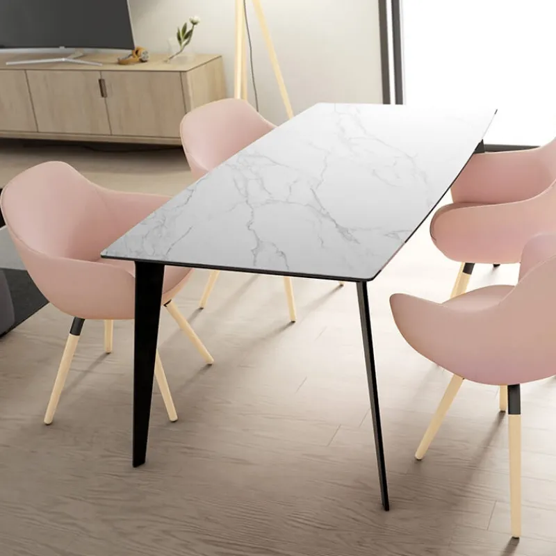 Cancio Infiné Table de salle à manger en céramique extensible* Table De Salle à Manger