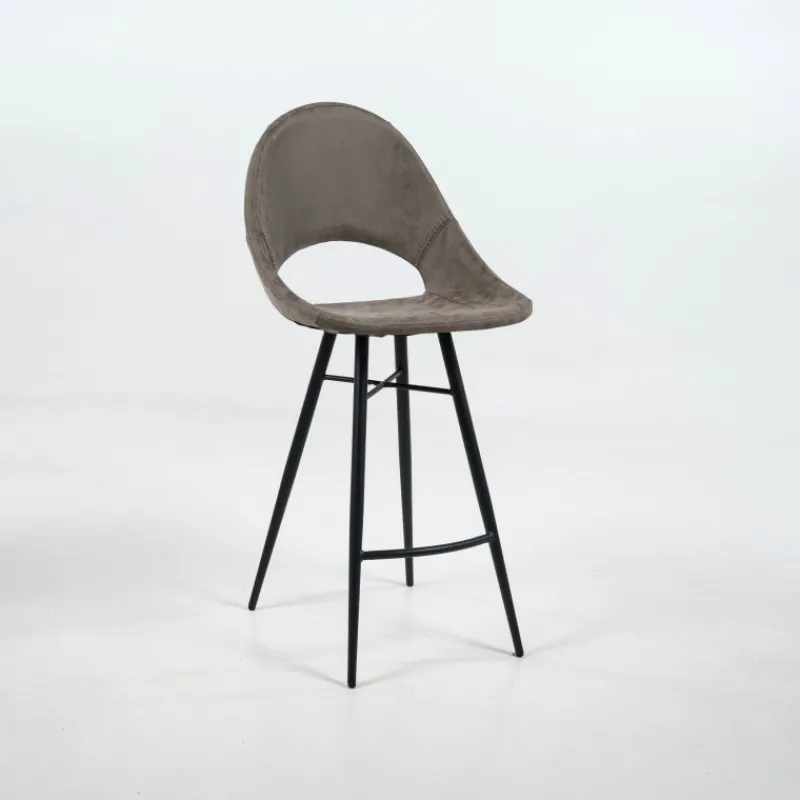 IsidoreTabouret snack design avec coque ajourée* Tabouret Snack (assise +/- 65 Cm)|Tabouret De Bar (assise +/- 80 Cm)
