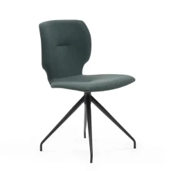 Mobitec Jeanne ® Chaise tendance en tissu avec pieds en métal* Chaise Salon|Chaise De Salle à Manger