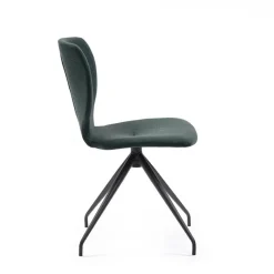 Mobitec Jeanne ® Chaise tendance en tissu avec pieds en métal* Chaise Salon|Chaise De Salle à Manger