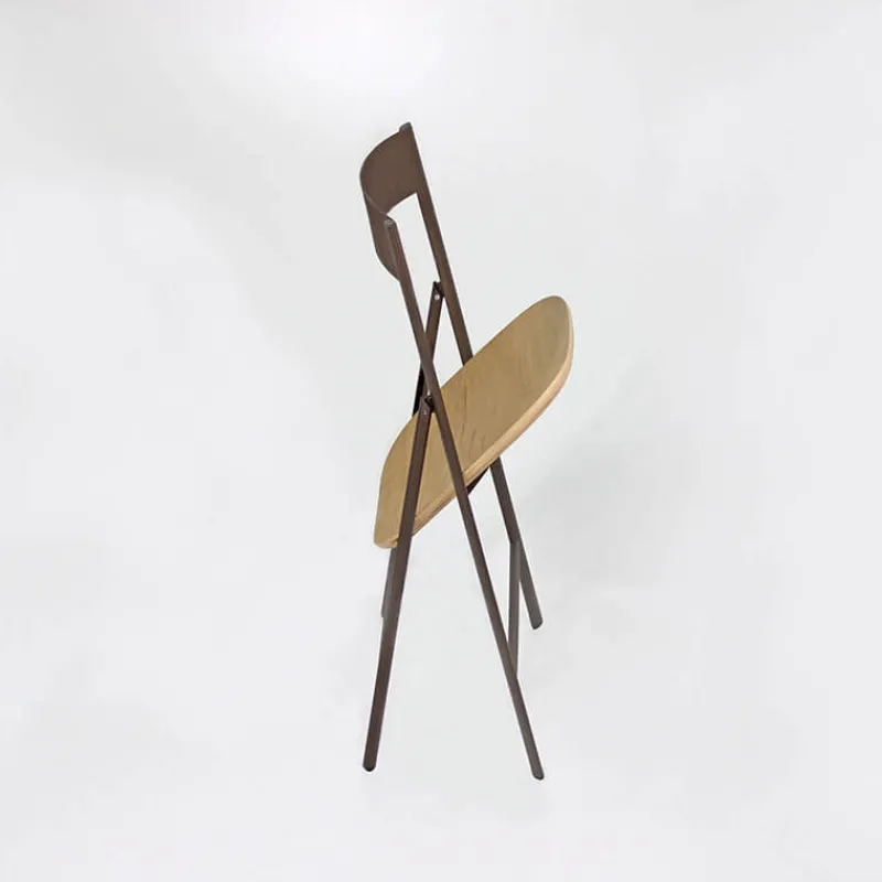 Altacom Jolie Chaise pliante italienne en bois et métal* Chaise De Cuisine|Chaise De Salle à Manger