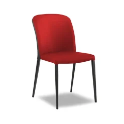 Europea Julie Chaise en tissu bicolore avec pieds métal* Chaise De Salle à Manger|Chaise Salon