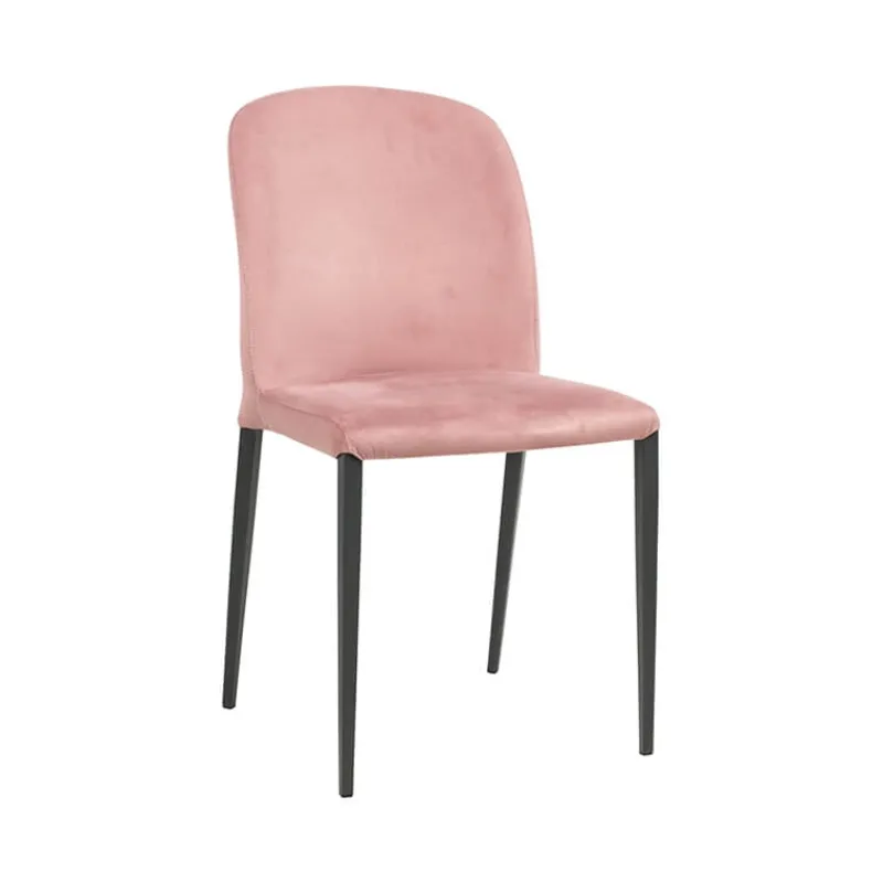 Europea Julie Chaise en tissu italienne avec pieds en métal* Chaise De Salle à Manger|Chaise Salon