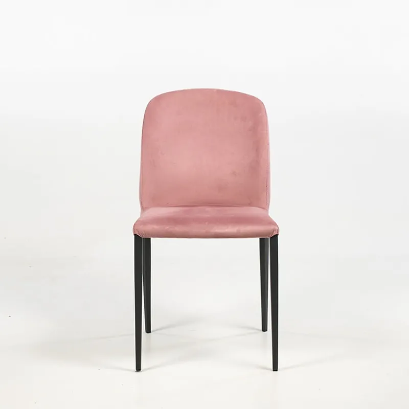 Europea Julie Chaise en tissu italienne avec pieds en métal* Chaise De Salle à Manger|Chaise Salon