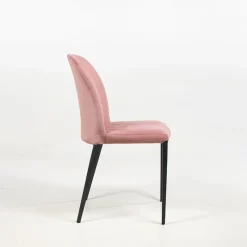 Europea Julie Chaise en tissu italienne avec pieds en métal* Chaise De Salle à Manger|Chaise Salon