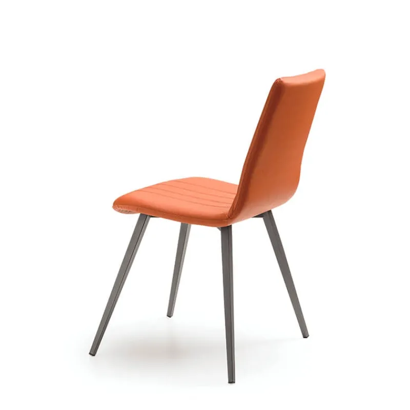 Europea Kansas Chaise italienne moderne avec pieds en métal* Chaise De Cuisine|Chaise De Salle à Manger