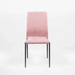 Ingenia casa Kendra Ingenia by Bontempi® Chaise moderne en tissu aspect nubuck et métal* Chaise De Salle à Manger