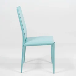 Airnova Kesha Chaise contemporaine en croûte de cuir* Chaise De Salle à Manger