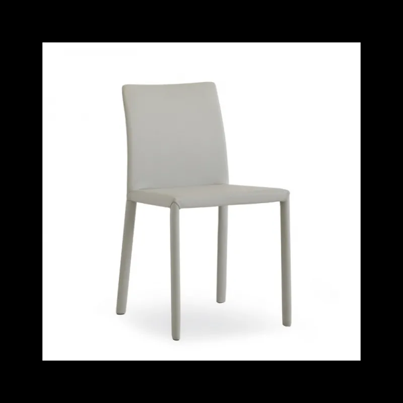 Airnova Kiris Chaise en croûte de cuir italienne* Chaise De Cuisine