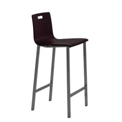 Mobliberica Koko Tabouret snack ® dossier bas en bois* Tabouret Snack (assise +/- 65 Cm)|Tabouret De Bar (assise +/- 80 Cm)