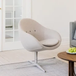 Varier Kokon club ® Fauteuil pivotant confortable en tissu design* Fauteuil De Salon