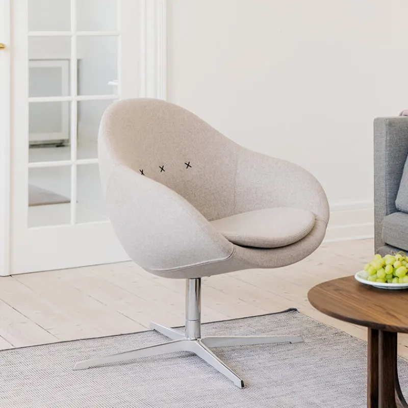 Varier Kokon club ® Fauteuil pivotant confortable en tissu design* Fauteuil De Salon