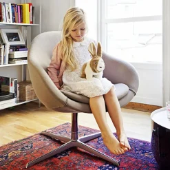 Varier Kokon club ® Fauteuil pivotant confortable en tissu design* Fauteuil De Salon