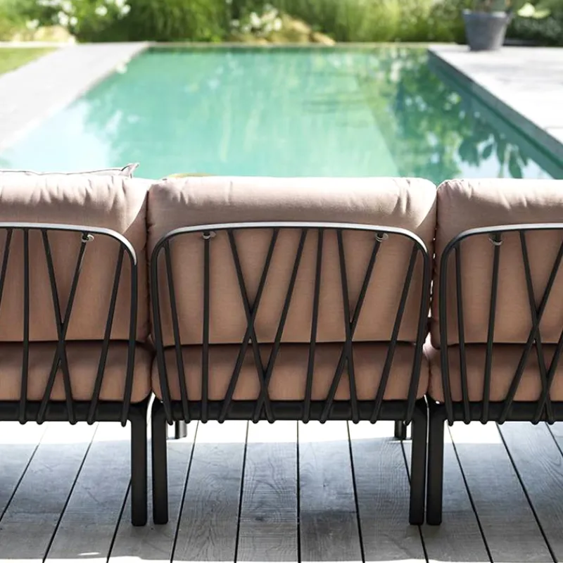 Komodo Canapé modulable d'extérieur 5 places* Fauteuil De Jardin