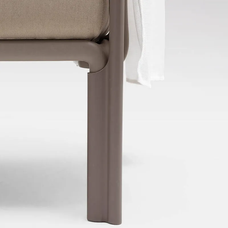 Komodo ombra 3 Canapé de jardin 3 places avec voile d'ombrage fabriqué en Italie* Fauteuil De Jardin